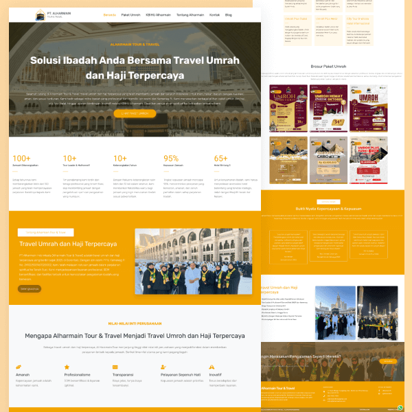 Alharamain Tour Website