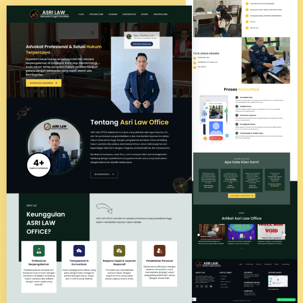 Asri Law Website