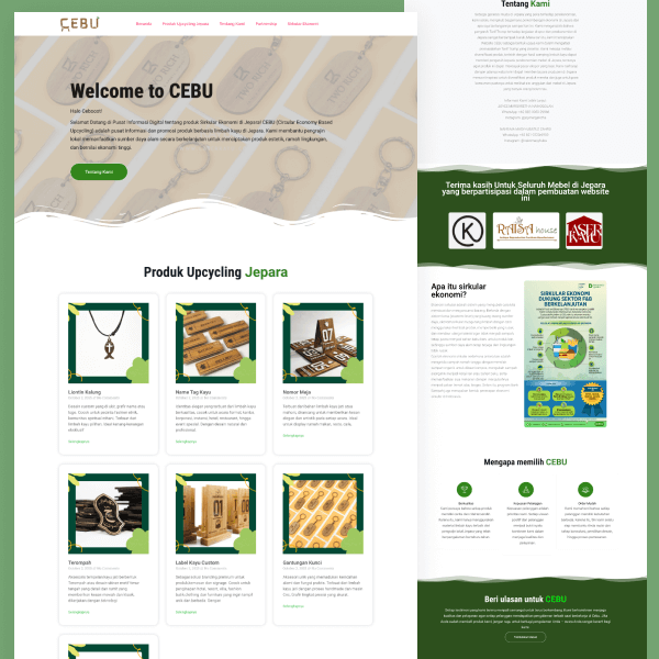 Cebu Jepara Website